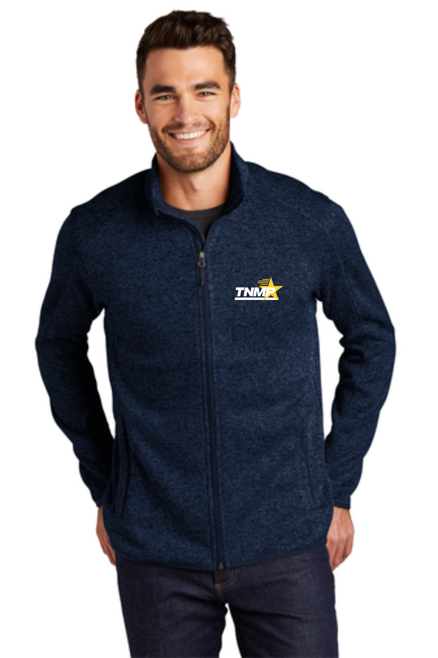 Port Authority® Sweater Fleece Jacket